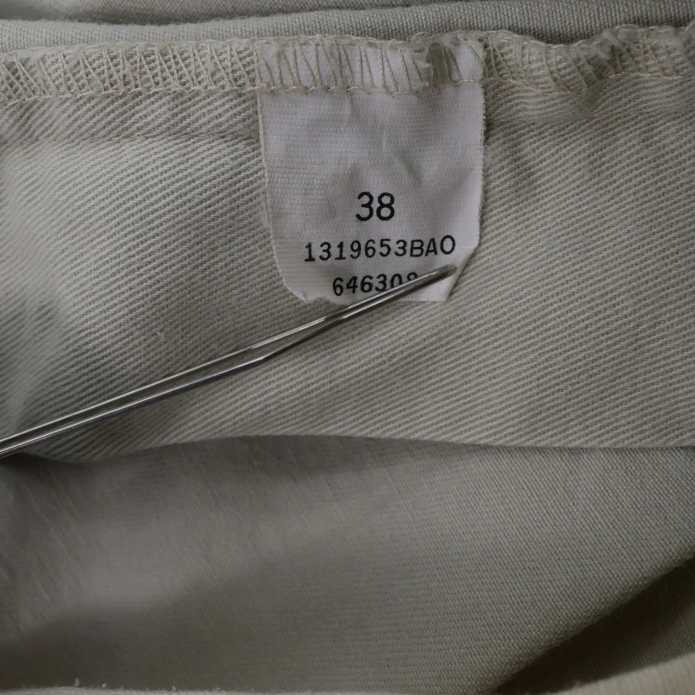 Polo Ralph Lauren Mens Pleated Chino Shorts Khaki Tan 100% Cotton Size 38